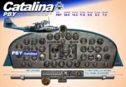 PBY CATALINA COCKPIT instrument panel CDkit