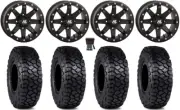 High Lifter HL9 Bdlk 15" Wheels Bk 6+1 30" Intersect Tires RZR XP 1000 / PRO XP