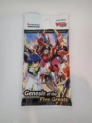 Cardfight Vanguard overDress Genesis of the Five Greats Booster Packs x10