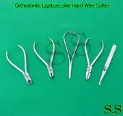 Orthodontic Ligature Plier Hard Wire Cutter Distal End Mathieu Bracket DN-2020