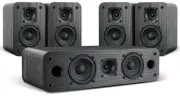 5.0 Home Theater System, 100w HiFi Surround Sound Speakers with Stereo Surrou...
