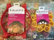 Instant Pot bakeware sling and egg rack silicon