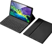 Jarttarn Arabic & English Keyboard Compatible with Honor Pad X9a 2025, TPU Protective Leather Case with Magnetic Detachable Bluetooth Keyboard (Black)