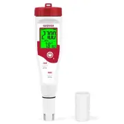 Pool Salt Tester pH Meter New Update Digital pH Tester Salinity Meter with Mu...
