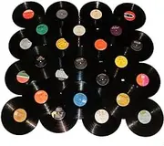 VinylShopUS - Lot of 12 Vinyl Records for Crafts & Decoration Artwork for Party Decor Artist Studio Vintage Look (Lot of 10)