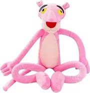 Cute Stuffed Animal Plush Toy Doll Large Animal Pillow Cartoon Leopard Pink Panther Kids Lovely Soft Toy Gift