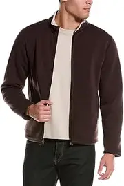 [Vintage 1946] Men's Sherpa Bonded Reverse Fleece Full Zip