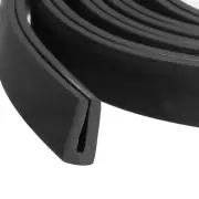 13/64"x 7/16"x 6.6ft Rubber U Channel Edge Trim Flat Type Fit for 1.5-2mm Edge