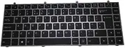 Laptop Keyboard for CLEVO W230 W230SD W230SS W230ST MP-13C26GBJ4302 6-80-W23D0-190-1 United Kingdom UK/GB with Grey Frame and Backlit New