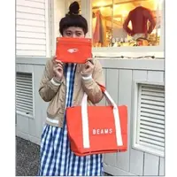 在飛比找蝦皮購物優惠-BEAMS 日本品牌 托特包 手提包 肩背包 限量 可折疊時