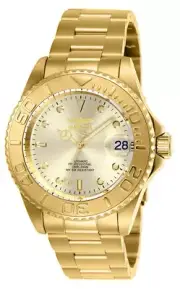 Invicta Pro Diver Coin-Edge Automatic Men's Watch - 40mm, Gold 9010OB NEW