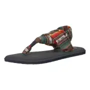 Sanuk 1095175 Women's Yoga Sling 2 Prints Sandals, Outer Space Blanket
