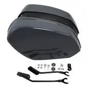 Saddlebag Fit For Harley Softail Low Rider ST FXLRST 22-24 FXRST 22 Gunship Gray