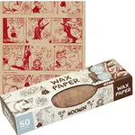 ☆║IRIS ZAKKA║☆ 日本 WAX PAPER 食品包裝紙 MOOMIN（21.8ｘ25CM）50枚入 【紅色】