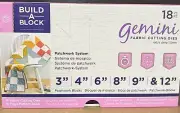 GEMINI Build a Block Dies 4 Cutting Quilt Blocks Fabric Cutting Die