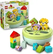 LEGO® DUPLO® My First Shape Sorter: Puppy House 10441 Toddler Toy Encourages Creative Role Play and Fine Motor Skills, Packed with Learning Activities for Preschoolers Aged 18 Months and up