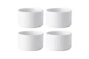 Noritake Stax White Mini Bowl 9.5cm Set of 4