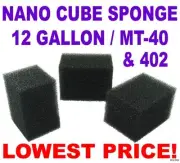 Nano Cube Sponge Filter MT-40 402 / 12 Gallon - 4 Pack