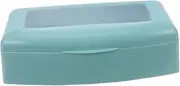 WOONEKY Sturdy Nail Tool Cleaning Case for Tweezer Manicure Tools Nail Art Supplies