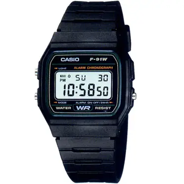 CASIO 卡西歐 經典復古數位運動錶 電子錶 學生錶 F-91W F-91WG