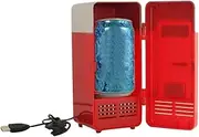 Portable Mini Fridge, Compact Car Refrigerator Car USB Mini Fridge Refrigerator Travel Portable Powered Cool Heat Cooler And Warmer Home Office Freezer Car Accessories Portable Car Fridge for Travel a