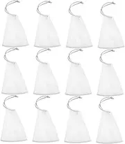 Healvian Convenient Soap Savers 30pcs Drawstring Soap Pouches Bubble Maker Feature
