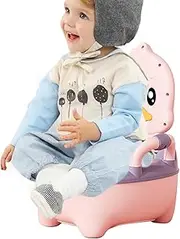 Kids Potty for Car | Ergonomic Design Portable Potty Anti Drop |Kids Products Moveable Toilet for Unisex Bathrooms Restrooms Nursery Rooms