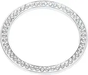 Totority Elegant Car Interior Upgrade Rhinestone Car Clock Ring Decorative Frame for Es260f/es200 (2018-2021)