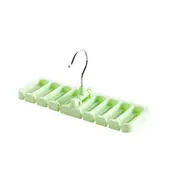 3Pcs Belt Station Closet Storage Rack Belt Tie Scarf Organizer Rotating Hanger Holder Transparent shoe box storage shoe boxes