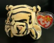 RARE TY BEANIE BABIES STRIPES THE TIGER RETIRED ERRORS NWT ORIGINAL OWNER