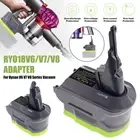 Adapter For Ryobi 18V Battery Convert To Dyson V6 V7 V8 Vacuum Clean