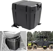 Under Seat Dry Storage Box for Polaris Ranger XP 1000 18-25, UTV Under Seat Dual Bin Storage Box Dry Box for Polaris Ranger XP 1000/Crew XP 1000 2018-2025 Accessories (Replace #2882910)