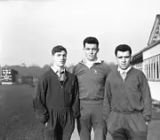 D. Weaver, J. T. Mantle And K. Bradshaw 1964 OLD RUGBY PHOTO