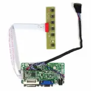 DVI VGA LCD Controller Board For 1600x900 40P B173RW01 LP140WD2 N173FGE-L21 LCD