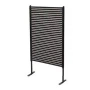 YIYIBYUS Outdoor Privacy Screen 2.95'W Outdoor Privacy Fence Metal Decorative