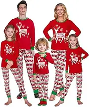 [Choco Moon] Matching Family Pajamas Christmas Sleepwear Cotton Holiday Pjs
