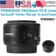 YONGNUO YN 35mm F2 Full-frame Auto Focus Manual Focus Lens for Canon EOS EF