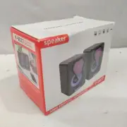Set of 2 Y-9077 MultiMedia Mini Digital USB Powered AUX Speakers