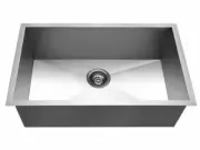 762x457x254mm 1.2mm Handmade 304 Stainless Top/Undermount Kitchen/Laundry Sink