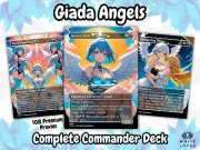 Giada Angels Anime Style Waifu MTG Proxy Commander Deck Custom Proxy EDH Angels