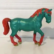 Custom Schleich Horse LIPIZZANER Christmas STALLION Green Red figure
