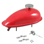 Red 2L Fuel Gas Tank For 2/4 Stroke 80cc 60cc 66cc 49cc Engine Motorized Bike
