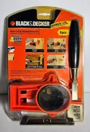Black And Decker 6pcs Door Lock Installation Included Chisel Hardware Entry Home