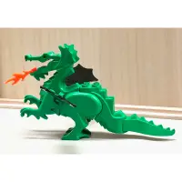 在飛比找蝦皮購物優惠-LEGO 樂高 絕版 黑色翅膀噴火龍 二手