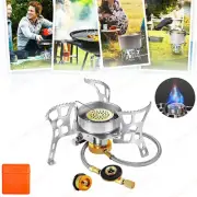 Portable Gas-Burner Outdoor Camping Picnic Cooking Tent Heating BBQ Stove Cooker