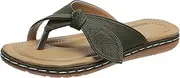 [CLSQLXYJZC] Comfy Breathable PU Leather Shoes, Summer Bow Flat Heel Correction Women's Ring Toe Flip Flops, for Soft Big Toe Foot Correction Clip Toe Slippers