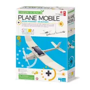 4M Eco Engineering Solar Plane Mobile Kids/Children Educational Play Toy 8y+