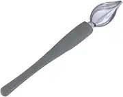 Zerodeko Stainless Steel Decorating Spoon Saucier Drizzle Spoon for Sauce Plate Tool Lightweight Comfortable Handle for Kitchen Baking and Restaurant Use