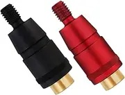 YOSADIER 2Pcs Fish Mesh Connector Adapter Rollover for Net Screw Fishing Supplies for Outdoor Use
