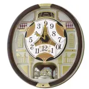 Special Collector's Edition Seiko Melodies in Motion Wall Clock, 45 melodies NEW